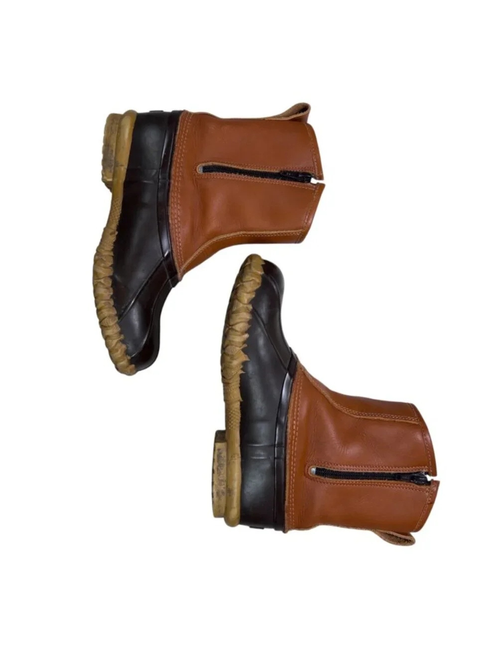 Cabela’s Steel Shank Insultaed Duck Boot 8 Women Brown Outdoors Rainboot